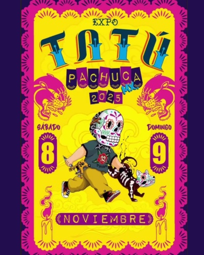 Pachuca Tattuajes Expo 8 November 2025