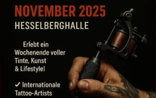 Tattoo Messe Wassertrüdingen 29 November 2025