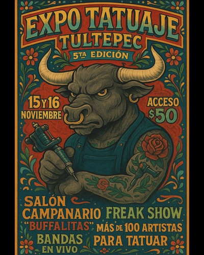 Tultepec Tattoo Convention #5 15 November 2025