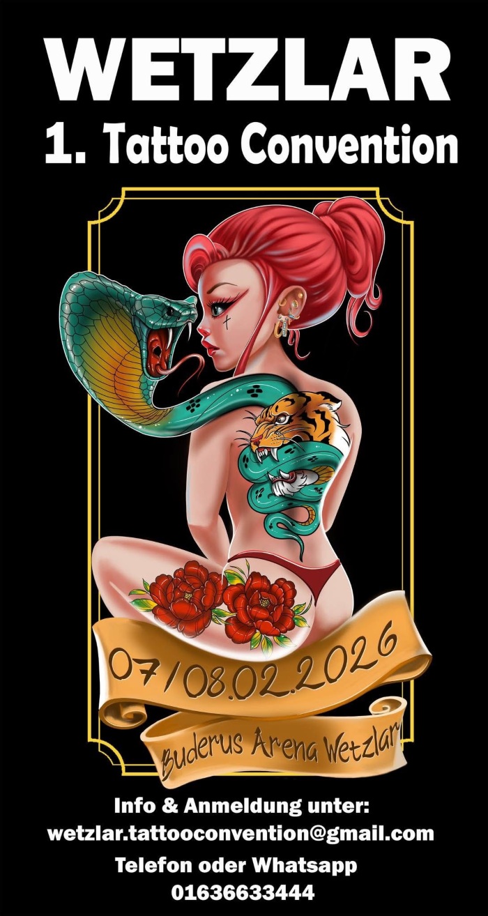 Wetzlar Tattoo Convention Wetzlar Tattoo Convention 7 February 2026