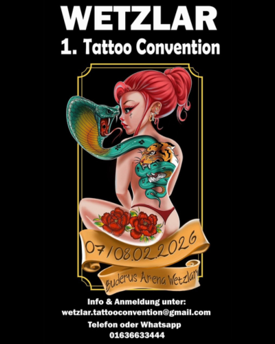 Wetzlar Tattoo Convention 7 February 2026