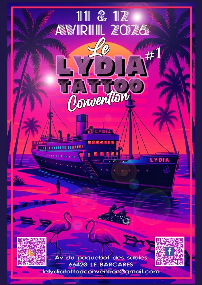 Le Lidya Tattoo Convention 11 April 2026