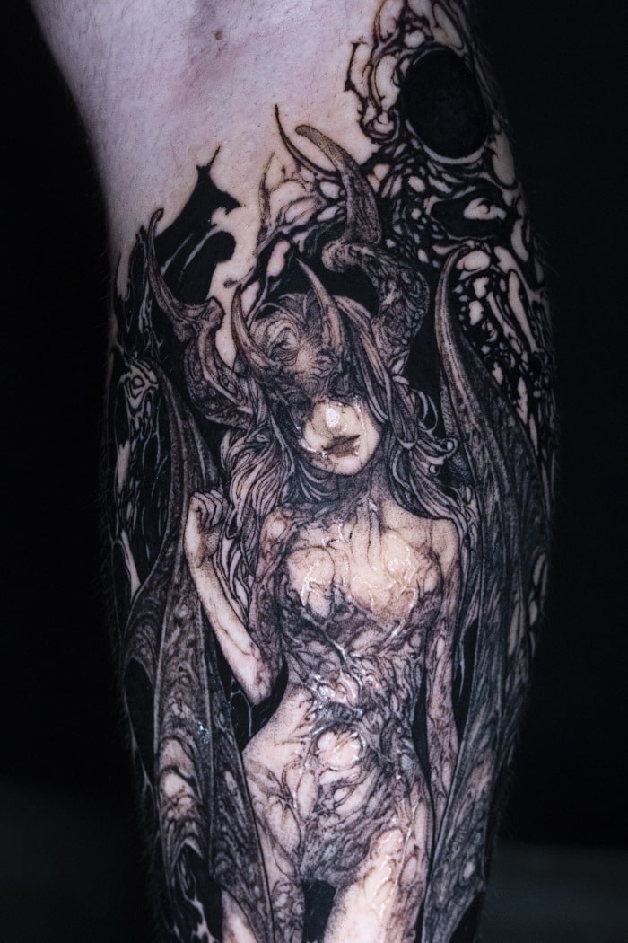 Duddi Bunny • Dark Fantasy on Skin: Tattooing allows me to live through drawing 20 January 2026