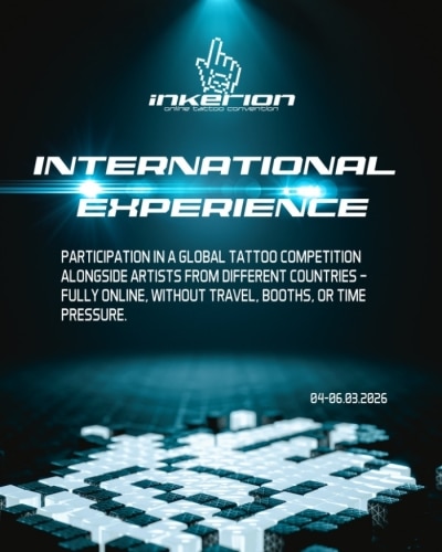 Inkerion Online Tattoo Convention 6 March 2026