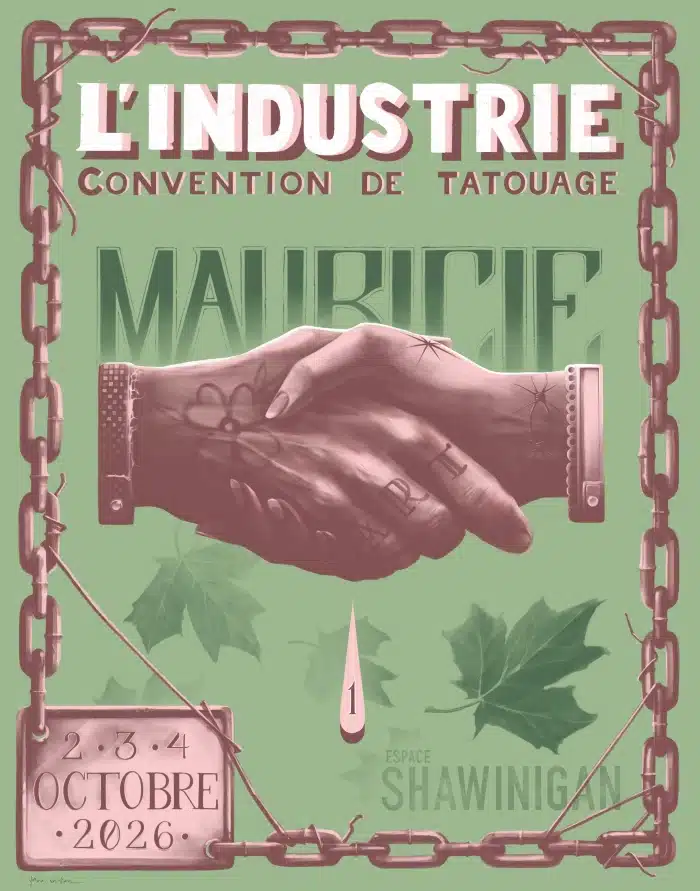 L’INDUSTRIE Convention de Tatouage Mauricie (2026) L’INDUSTRIE Convention de Tatouage Mauricie (2026) 2 October 2026