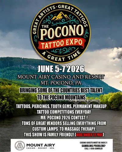 Pocono Tattoo Expo (2026) 5 June 2026