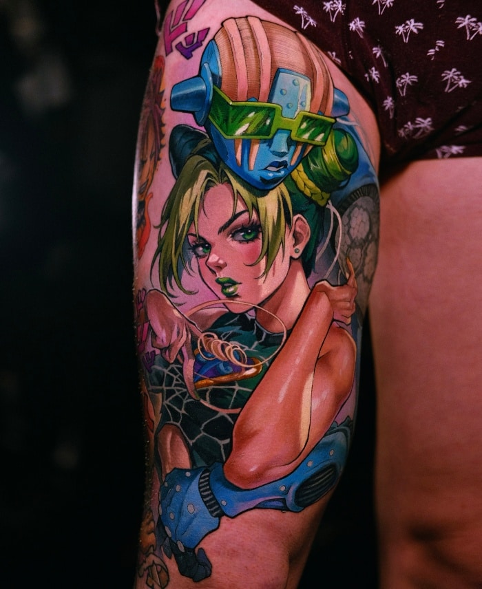 Tania • Neotraditional with a Twist - When Anime Tattooing Becomes a Way of Life Tania • Neotraditional with a Twist - When Anime Tattooing Becomes a Way of Life 8 January 2026