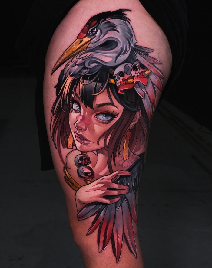 Tania • Neotraditional with a Twist - When Anime Tattooing Becomes a Way of Life Tania • Neotraditional with a Twist - When Anime Tattooing Becomes a Way of Life 8 January 2026
