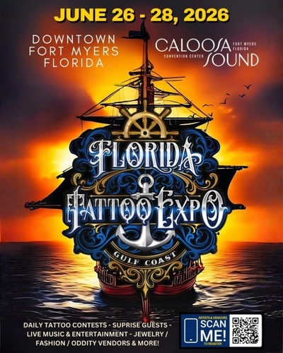 Florida Gulf Coast Tattoo Expo 2026 26 June 2026