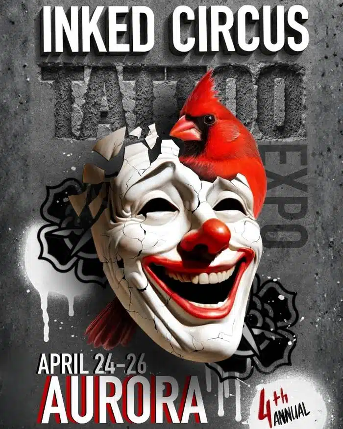 Inked Circus Tattoo Expo - Aurora #4 (2026) Inked Circus Tattoo Expo - Aurora #4 (2026) 24 April 2026