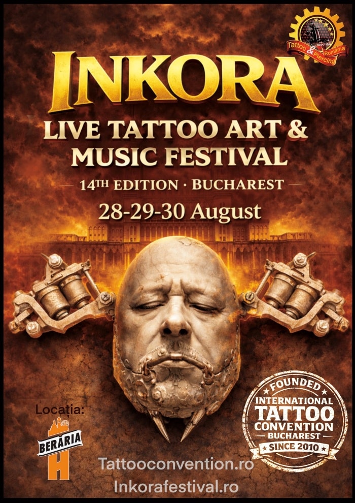 INKORA – Live Tattoo Art & Music Festival (2026) INKORA – Live Tattoo Art & Music Festival (2026) 28 August 2026