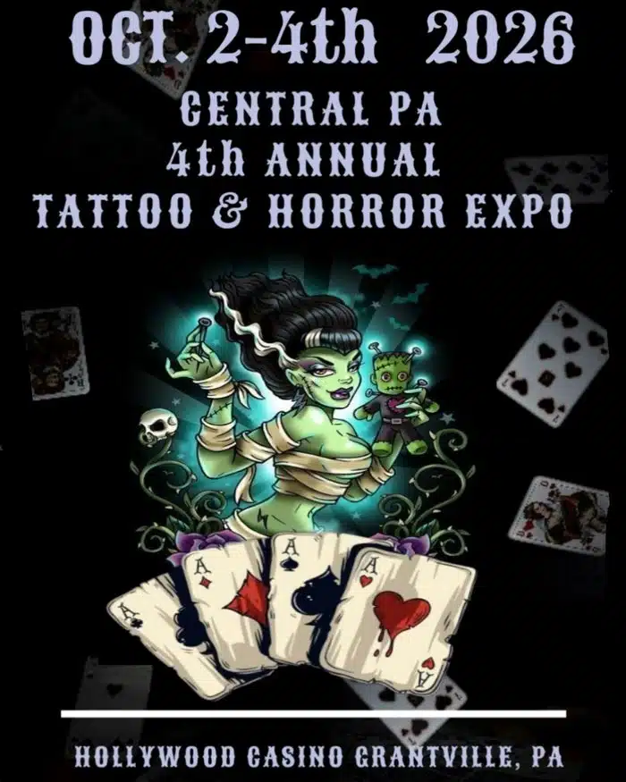 Central PA Tattoo & Horror Expo (2026) Central PA Tattoo & Horror Expo (2026) 3 October 2026