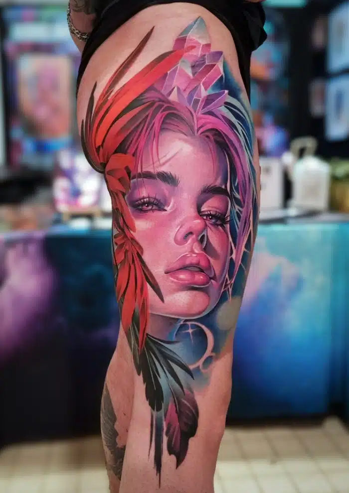 Delia Brody • Defining Visionary Cinematic Neo-Realism in Tattooing Delia Brody • Defining Visionary Cinematic Neo-Realism in Tattooing 2 February 2026