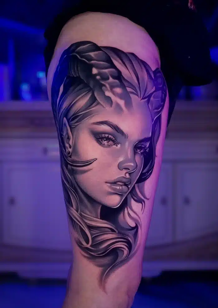Delia Brody • Defining Visionary Cinematic Neo-Realism in Tattooing Delia Brody • Defining Visionary Cinematic Neo-Realism in Tattooing 2 February 2026