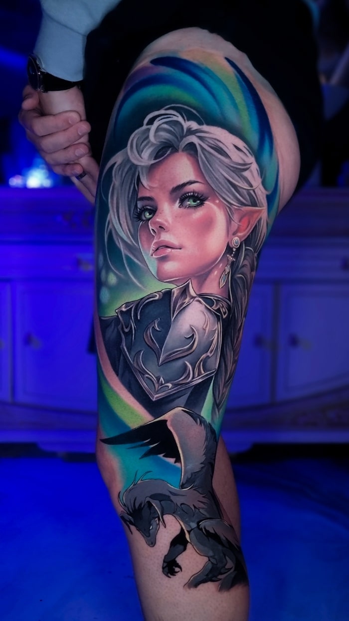 Delia Brody • Defining Visionary Cinematic Neo-Realism in Tattooing 2 February 2026