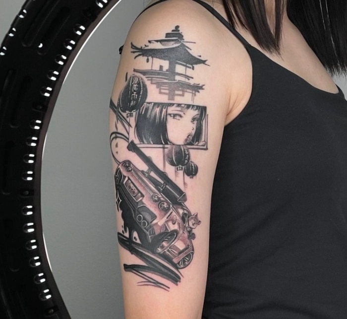 Dmytro - Asphalt Tattoo • Skin Not Paper: When Graphic Tattooing Moves Beyond Illustration 30 January 2026