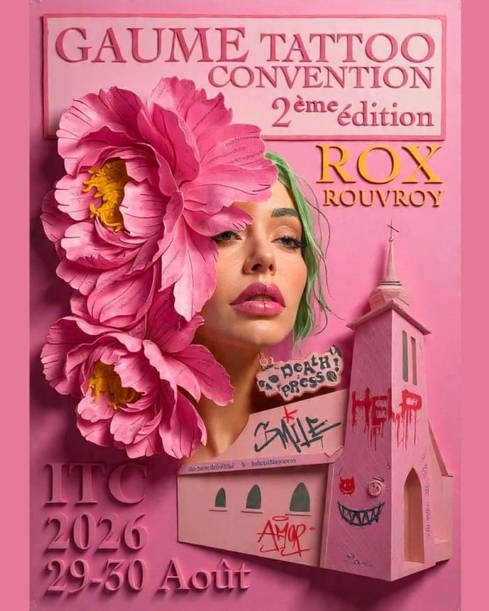 Gaume Tattoo Convention 2026 29 August 2026
