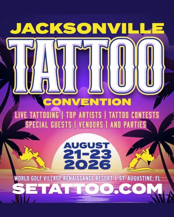 Jacksonville Tattoo Convention (2026) Jacksonville Tattoo Convention (2026) 21 August 2026
