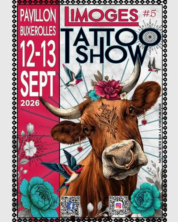 Limoges Tattoo Show #5 (2026) Limoges Tattoo Show #5 (2026) 12 September 2026