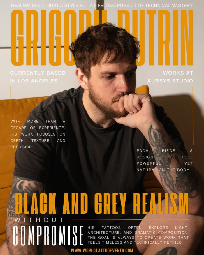 Grigorii Butrin • Black and Grey Realism Without Compromise Grigorii Butrin • Black and Grey Realism Without Compromise 20 February 2026