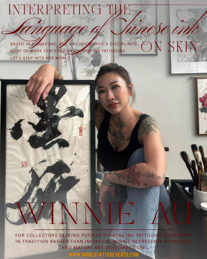 Winnie Au • Interpreting the Language of Chinese Ink on Skin Winnie Au • Interpreting the Language of Chinese Ink on Skin 6 February 2026