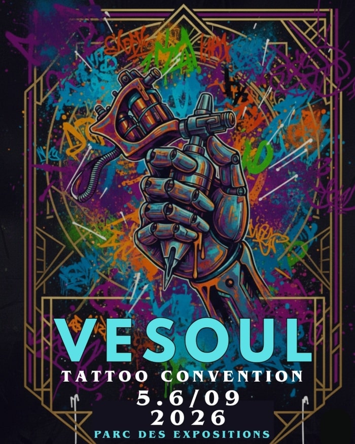 Vesoul Tattoo Convention 2026 Vesoul Tattoo Convention 2026 5 September 2026