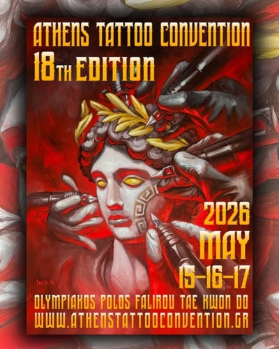 Athens International Tattoo Convention #18 15 May 2026