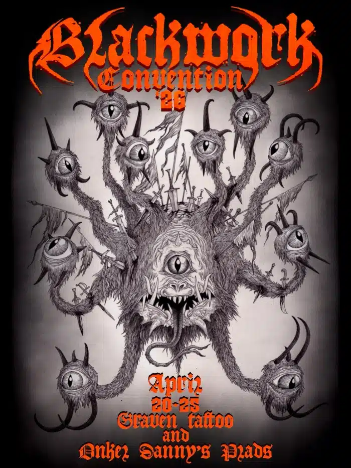 Blackwork Tattoo Convention #5 (2026) Blackwork Tattoo Convention #5 (2026) 20 April 2026