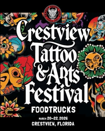 Crestview Tattoo & Arts Festival 20 March 2026
