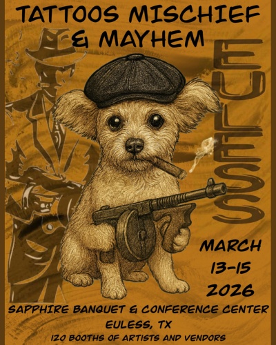 Tattoos Mischief & Mayhem Euless, TX 13 March 2026