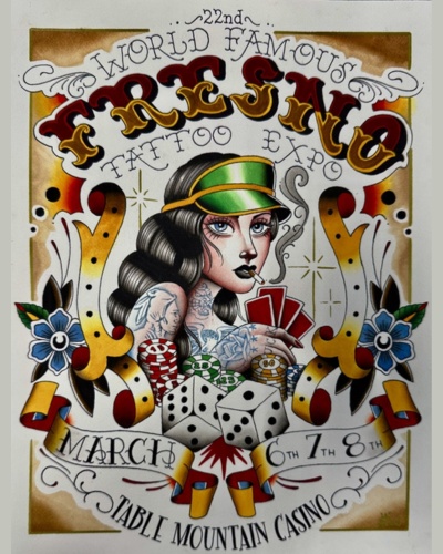 Fresno Tattoo Expo #22 6 March 2026