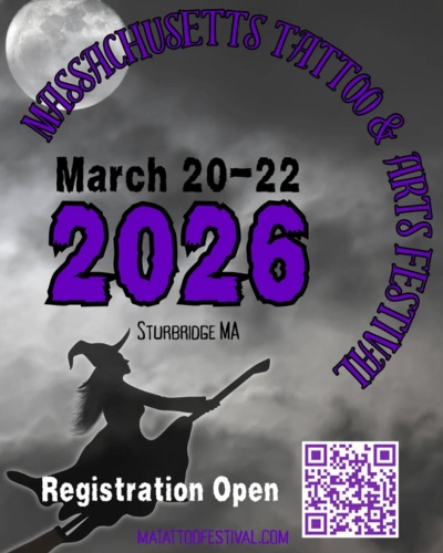 Massachusetts Tattoo & Art Festival #16 20 March 2026