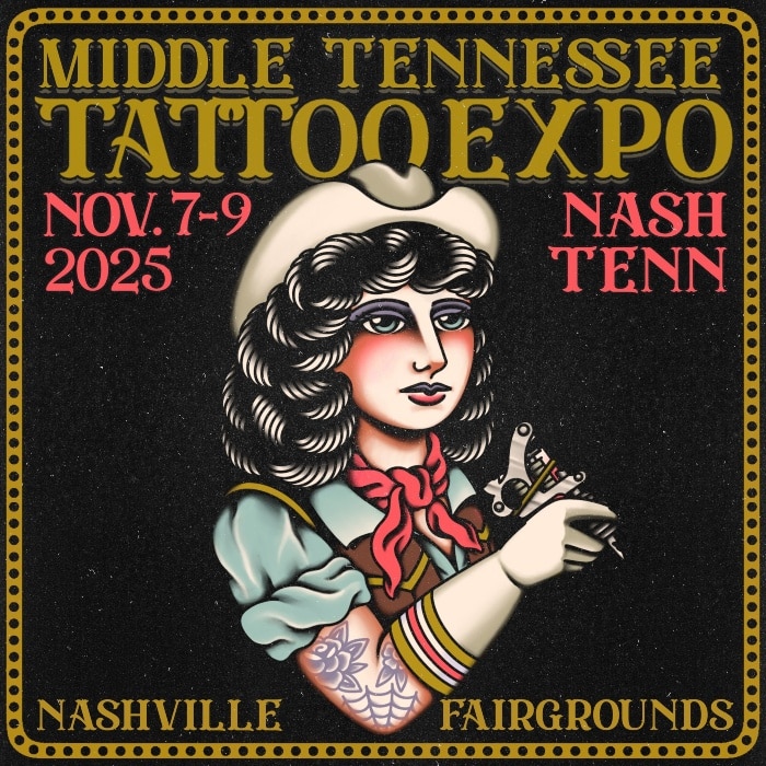 Middle Tennessee Tattoo Expo #2 Middle Tennessee Tattoo Expo #2 7 November 2025