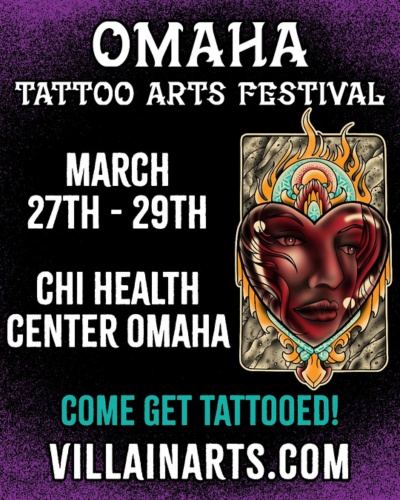 Omaha Tattoo Arts Festival #8 27 March 2026