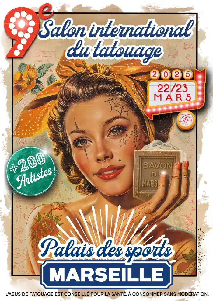 Salon du Tatouage de Marseille #9 22 March 2025