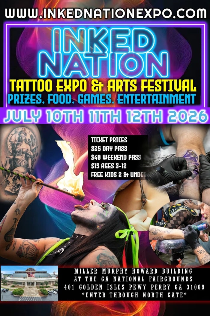 Southern Classics Tattoo Expo & Arts Festival (2026) 10 July 2026