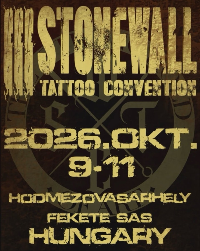 Stonewall Tattoo Convention #2 (2026) 9 October 2026