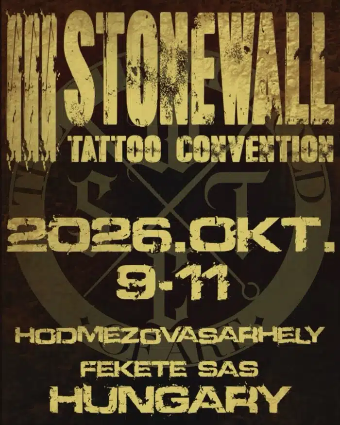 Stonewall Tattoo Convention #2 (2026) Stonewall Tattoo Convention #2 (2026) 9 October 2026
