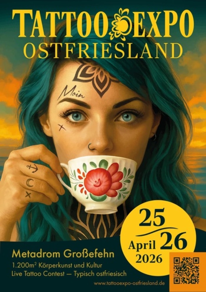 Tattoo Expo Ostfriesland (2026) Tattoo Expo Ostfriesland (2026) 25 April 2026