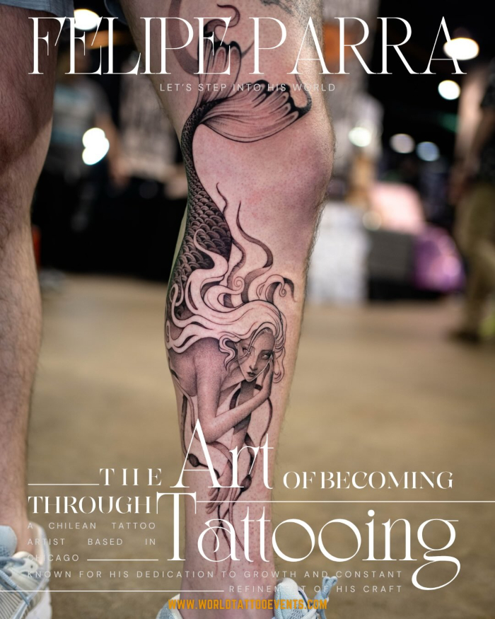 Felipe Parra • The Art of Becoming Through Tattooing Felipe Parra • The Art of Becoming Through Tattooing 6 March 2026