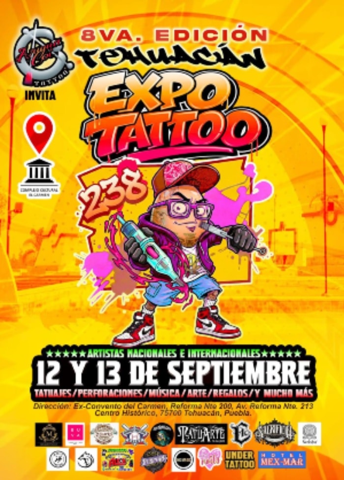 Tehuacan Tattoo Expo #8 (2026) Tehuacan Tattoo Expo #8 (2026) 12 September 2026