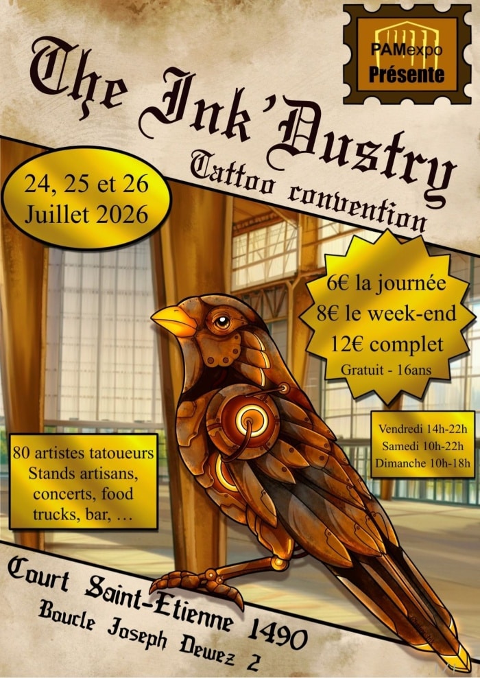 The Ink'Dustry Tattoo Convention (2026) The Ink'Dustry Tattoo Convention (2026) 24 July 2026