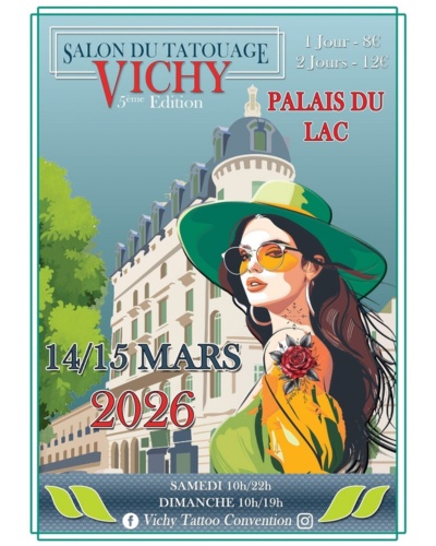 Vichy Tattoo Convention #4 14 March 2026