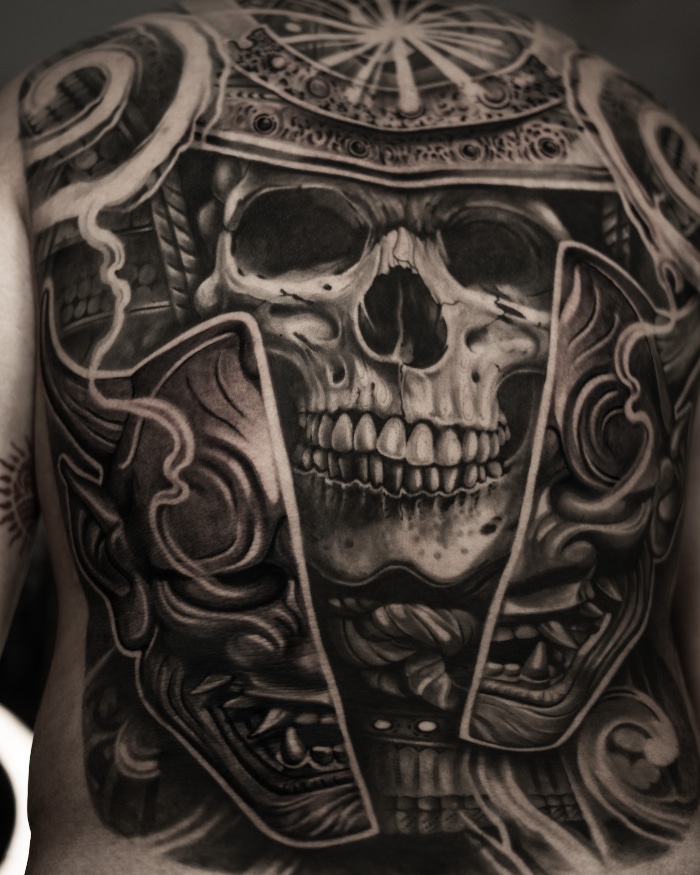 Gusk Dharmanik • Balinese Mythology Through Black & Grey Realism Gusk Dharmanik • Balinese Mythology Through Black & Grey Realism 14 April 2026