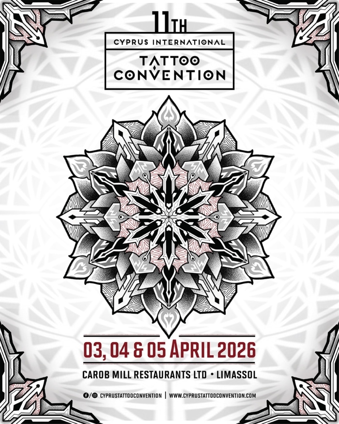 Cyprus Tattoo Convention #11 Cyprus Tattoo Convention #11 3 April 2026