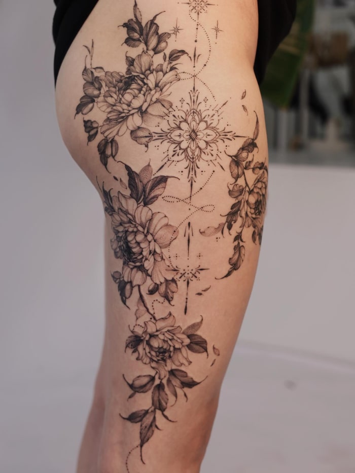 Lena Zhdanova • Intentional Storytelling Through Fine Line Tattooing Lena Zhdanova • Intentional Storytelling Through Fine Line Tattooing 26 March 2026