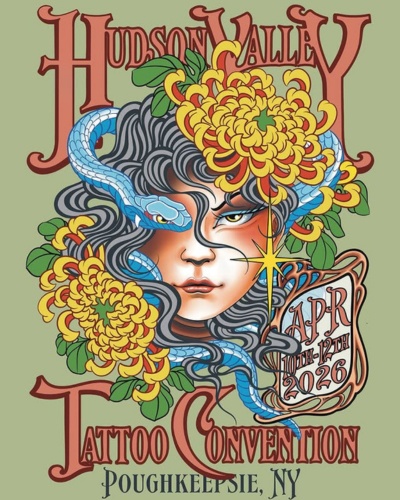 Hudson Valley Tattoo Convention 10 April 2026