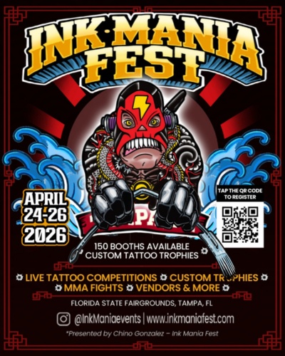 Ink Mania Fest 24 April 2026