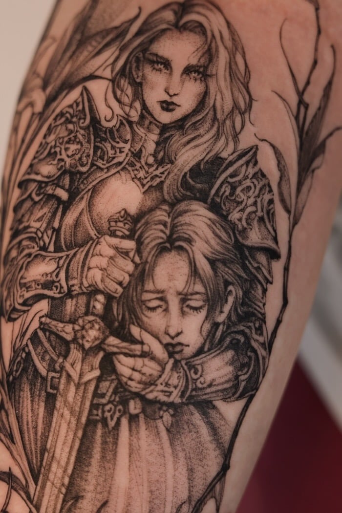 Lena Zhdanova • Intentional Storytelling Through Fine Line Tattooing Lena Zhdanova • Intentional Storytelling Through Fine Line Tattooing 26 March 2026