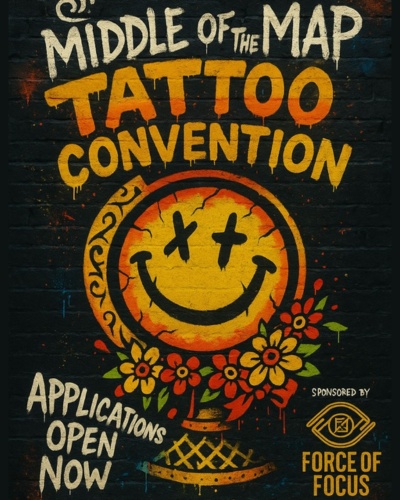 Middle of the Map Tattoo Convention #6 10 April 2026